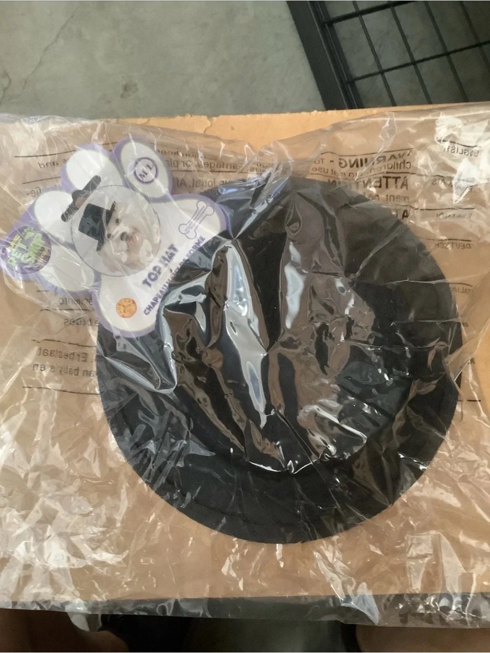 Rubie's Black Pet Top Hat Costume Accessory